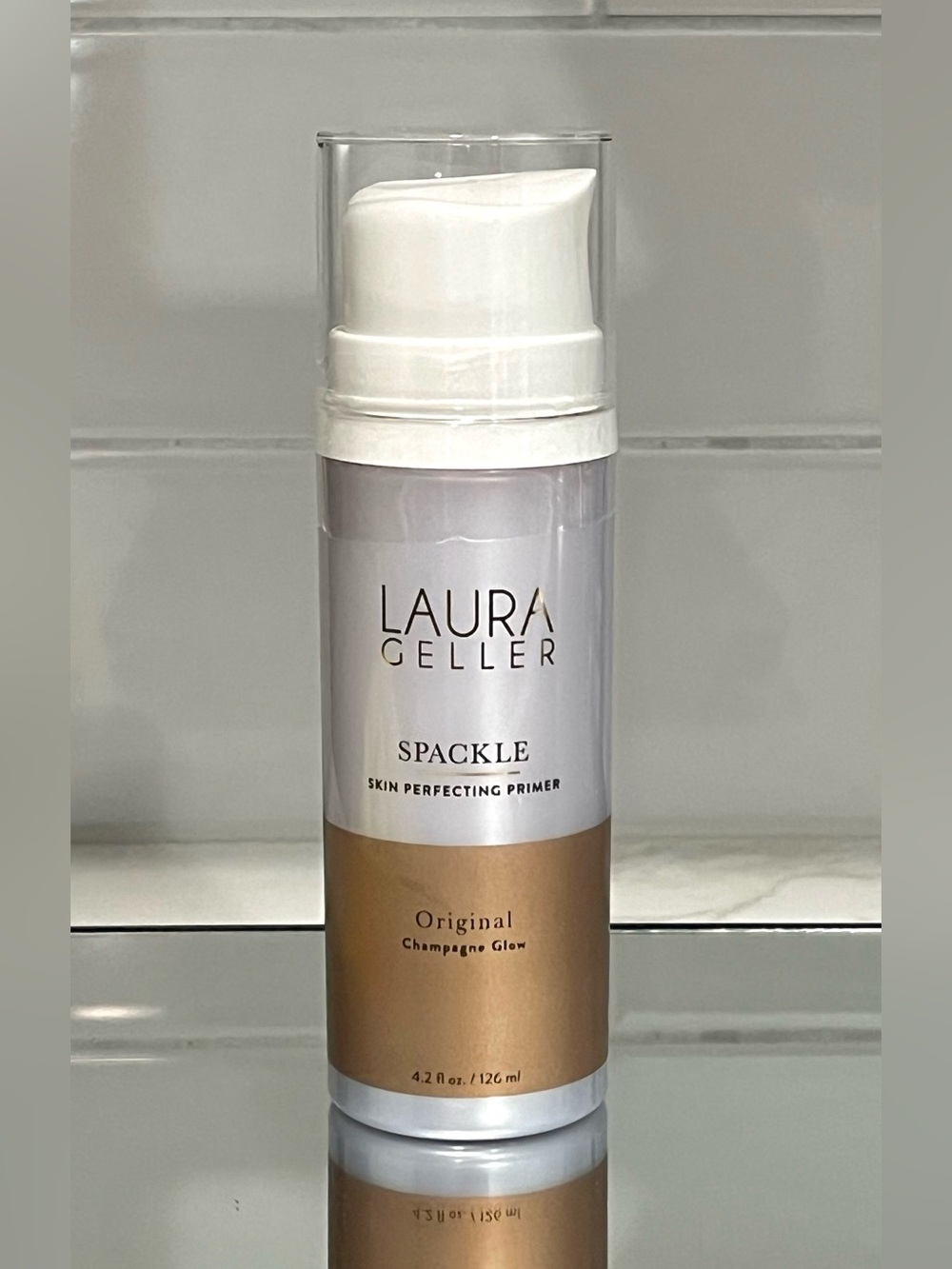 Laura Geller Spackle Primer Original Champagne Glow - 4.2oz/126mL
